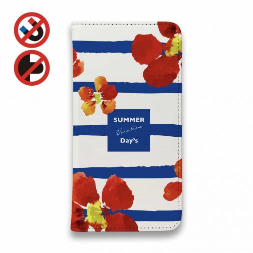 【手帳型ベルトなし】【Stick Case】SUMMER VACATION Day's