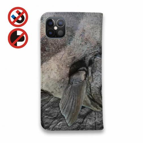 【手帳型ベルトなし】【Stick Case】イシダイの強靭な歯