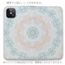 【手帳型ベルトなし】【Stick Case】幾何学模様