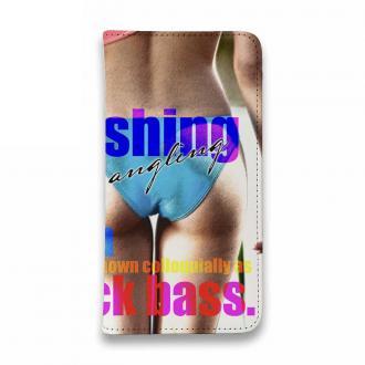 【手帳型ベルトなし】【Stick Case】Bass Fishing