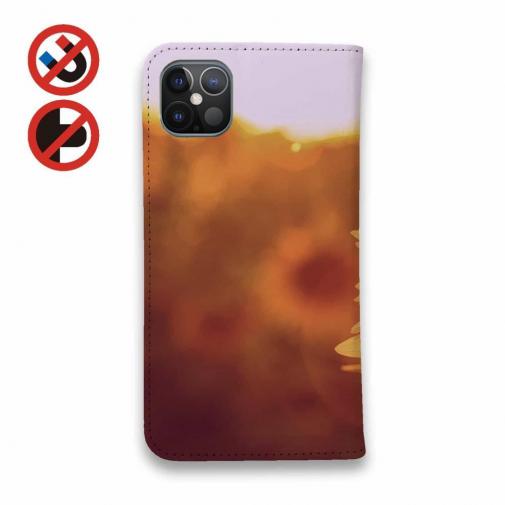 【手帳型ベルトなし】【Stick Case】向日葵　サンフラワー