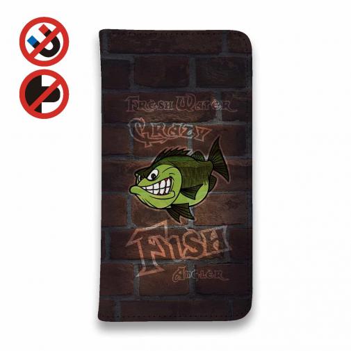 【手帳型ベルトなし】【Stick Case】クレイジーバス　落書き風