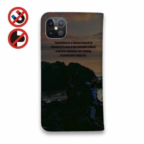 【手帳型ベルトなし】【Stick Case】横島3番の風景