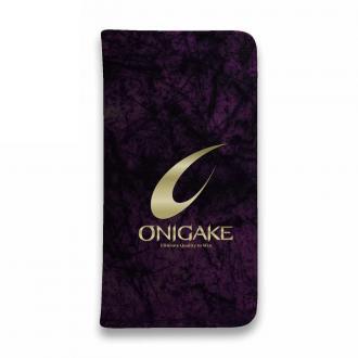 【手帳型ベルトなし】【Stick Case】鬼掛　黒刃(くろやいば)　ダークマゼンタ