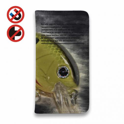 【手帳型ベルトなし】【Stick Case】ノリーズ・メータークランクでぶっ飛ばそう!