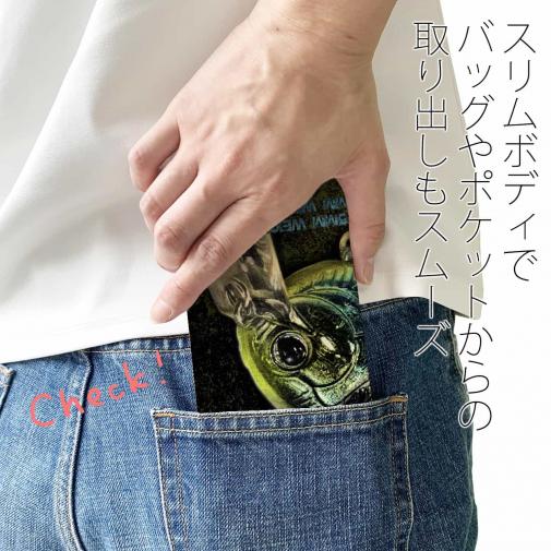 【手帳型ベルトなし】【Stick Case】デプス・イヴォークで猪突猛進!