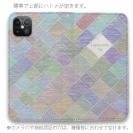 【手帳型ベルトなし】【Stick Case】手書きのタイル