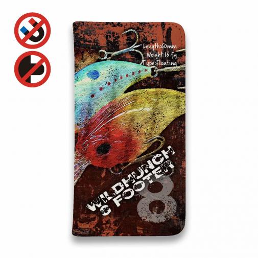 【手帳型ベルトなし】【Stick Case】エバーグリーン ワイルドハンチ 8フッターがカッコいい