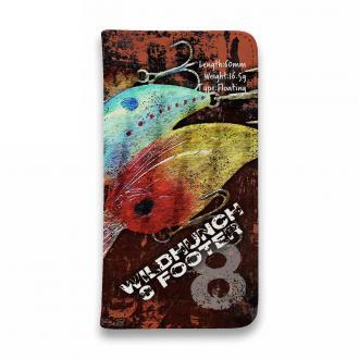 【手帳型ベルトなし】【Stick Case】エバーグリーン　ワイルドハンチ 8フッターがカッコいい