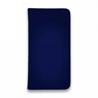 【手帳型ベルトなし】【Stick Case】 UNIBASS　ロゴバック　ロイヤルブルー