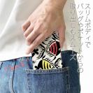 【手帳型ベルトなし】【Stick Case】【釣りざんまい】カラフルフィッシュダンス