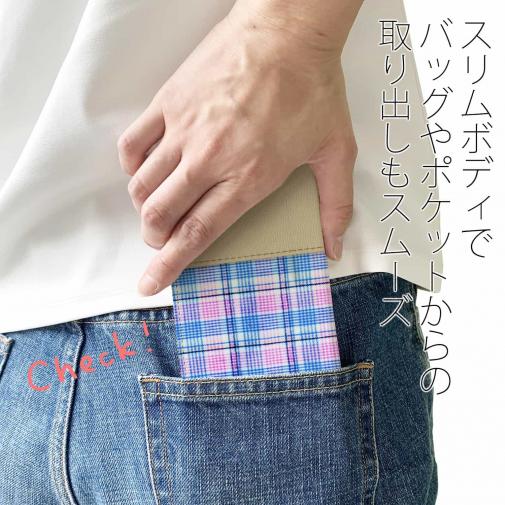 【手帳型ベルトなし】【Stick Case】春のランチタイム