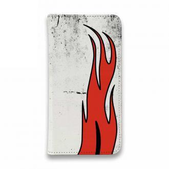 【手帳型ベルトなし】【Stick Case】いつも心にファイヤー