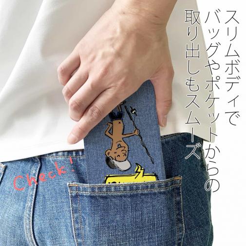 【手帳型ベルトなし】【Stick Case】【釣りざんまい】ノーフィッシングノーライフアングラー