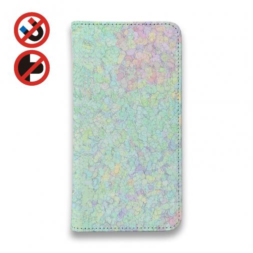 【手帳型ベルトなし】【Stick Case】初夏の風 ステンドグラス風