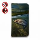 【手帳型ベルトなし】【Stick Case】夏山のニジマス