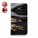 【手帳型ベルトなし】【Stick Case】ブラウントラウト　アメコミ風デザイン