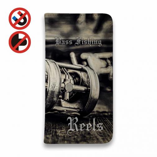 【手帳型ベルトなし】【Stick Case】手放すことができないベイトリール