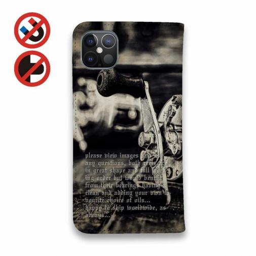 【手帳型ベルトなし】【Stick Case】手放すことができないベイトリール