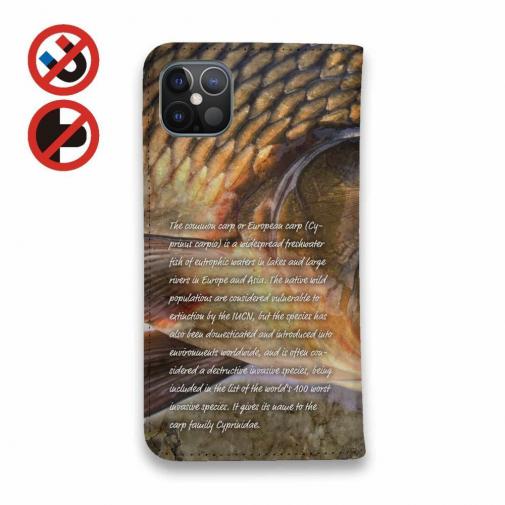 【手帳型ベルトなし】【Stick Case】野鯉(カープ)