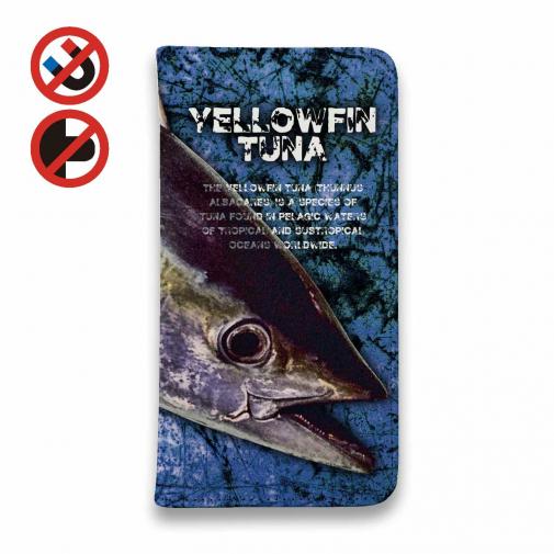 【手帳型ベルトなし】【Stick Case】キハダマグロ　イエローフィンツナ
