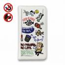 【手帳型ベルトなし】【Stick Case】【釣りざんまい】 釣り好きですがなにか?_カラフル