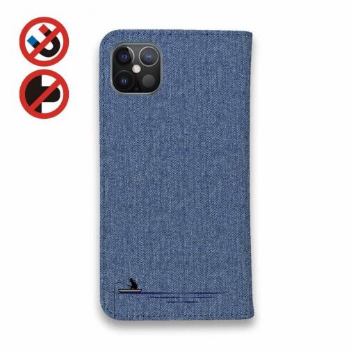 【手帳型ベルトなし】【Stick Case】【釣りざんまい】 釣り好きですがなにか?_カラフルデニム風