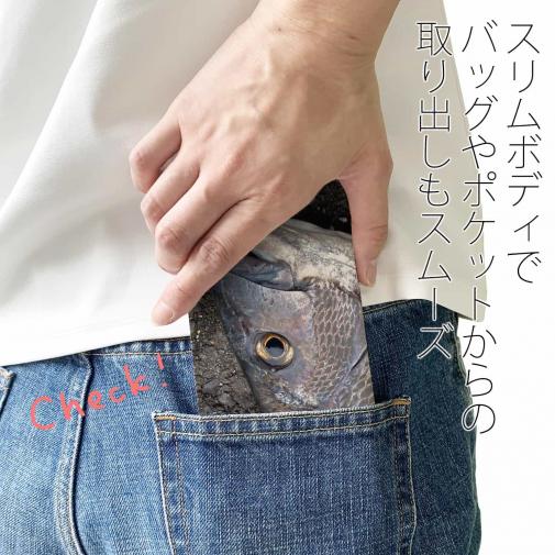【手帳型ベルトなし】【Stick Case】年無しチヌ(クロダイ)