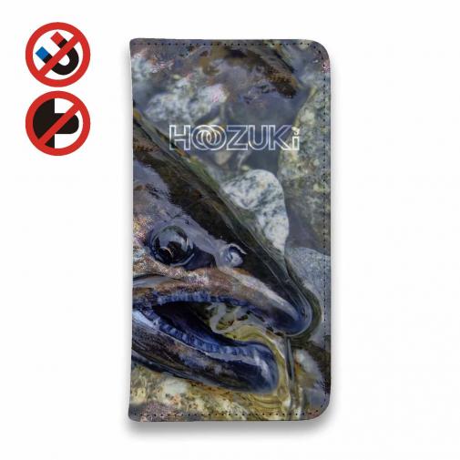 【手帳型ベルトなし】【Stick Case】【HOOZUKI】高原川のヤマメ