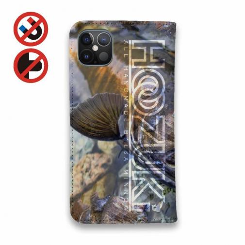 【手帳型ベルトなし】【Stick Case】【HOOZUKI】高原川のヤマメ