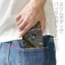 【手帳型ベルトなし】【Stick Case】【HOOZUKI】水面とニジマス