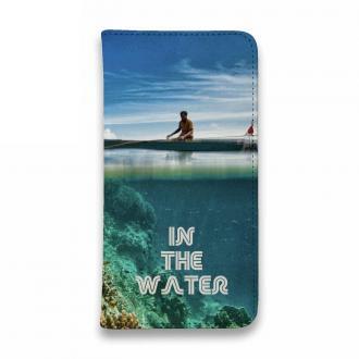 【手帳型ベルトなし】【Stick Case】水の中