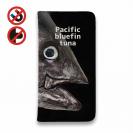 【手帳型ベルトなし】【Stick Case】クロマグロの目