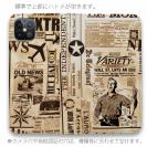 【手帳型ベルトなし】【Stick Case】ビンテージ・アングラー