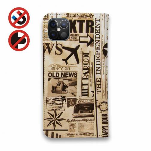 【手帳型ベルトなし】【Stick Case】ビンテージ・アングラー