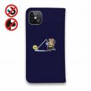 【手帳型ベルトなし】【Stick Case】【釣りざんまい】ついついウトウトしちゃった釣り人_カラフルネイビー