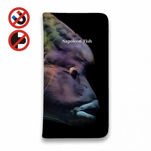 【手帳型ベルトなし】【Stick Case】ナポレオンフィッシュ