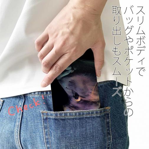 【手帳型ベルトなし】【Stick Case】ナポレオンフィッシュ