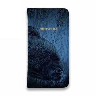 【手帳型ベルトなし】【Stick Case】ピラニア