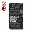 【手帳型ベルトなし】【Stick Case】ブラックバス