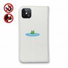 【手帳型ベルトなし】【Stick Case】【釣りざんまい】カエルがノンビリ釣りをするでケロ_カラフルレトロ