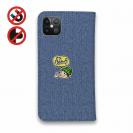 【手帳型ベルトなし】【Stick Case】【釣りざんまい】ゴムボートアングラー_カラフルデニム風