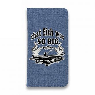 【手帳型ベルトなし】【Stick Case】逃した魚はデカイ!