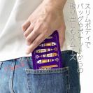 【手帳型ベルトなし】【Stick Case】【釣りざんまい】愛犬と釣りを楽しむアングラー_カラフルパープル
