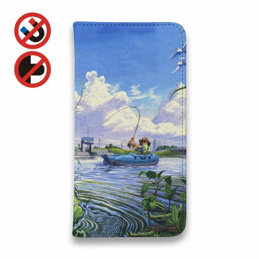 【八百板浩司】【手帳型ベルトなし】【Stick Case】フローターフィッシング