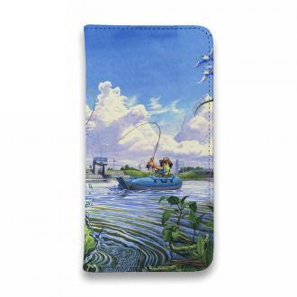 【八百板浩司】【手帳型ベルトなし】【Stick Case】フローターフィッシング