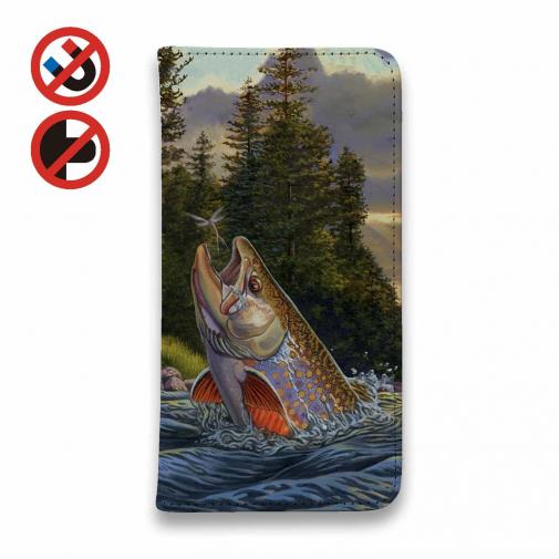 【八百板浩司】【手帳型ベルトなし】【Stick Case】Big Fish on Small Fly ブラウントラウトとの出会い