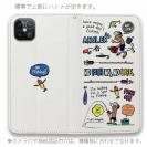 【手帳型ベルトなし】【Stick Case】【釣りざんまい】釣りに行きませんか?_カラフルホワイト