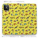 【手帳型ベルトなし】【Stick Case】【釣りざんまい】ルアーコレクション_カラフルイエロー