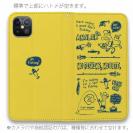 【手帳型ベルトなし】【Stick Case】【釣りざんまい】釣りに行きませんか?_イエロー